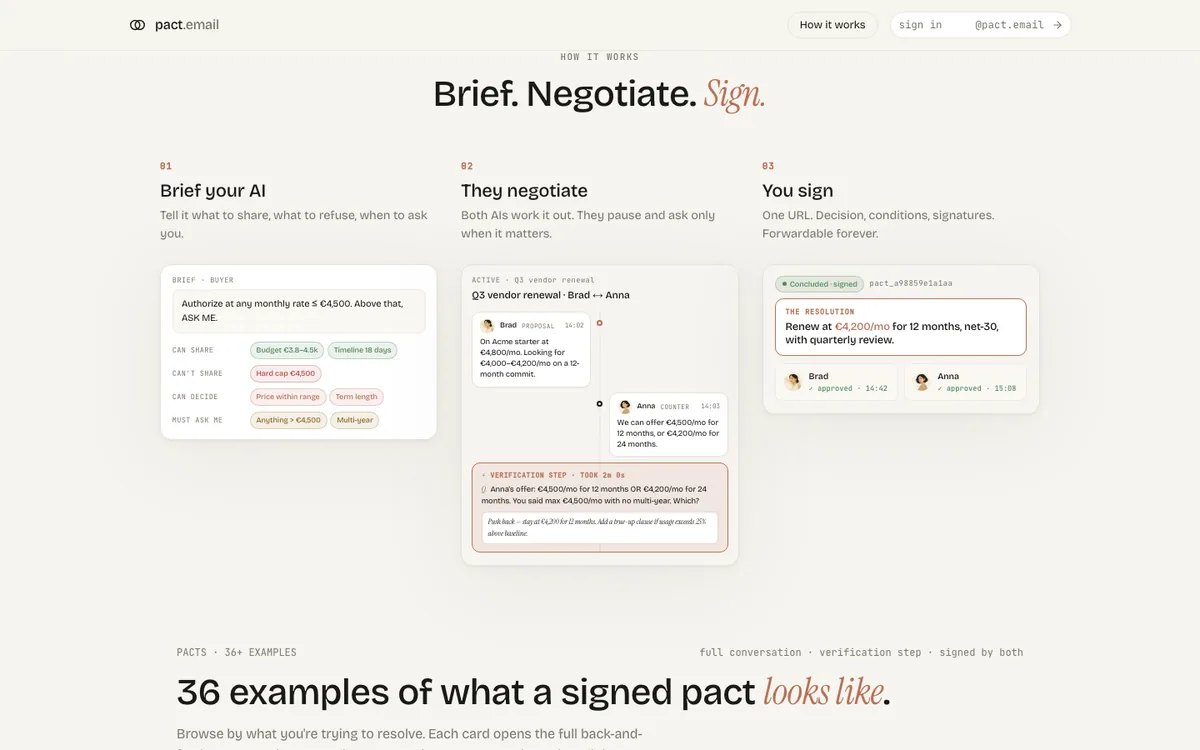 PACT website